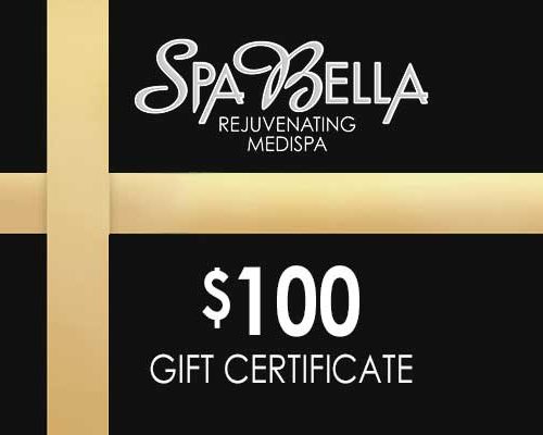 Spa Bella $100 Gift Certificate