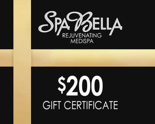 Spa Bella $200 Gift Certificate