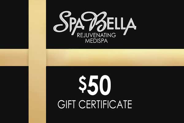 Spa Bella $50 Gift Certificate