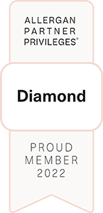 Allergan Partner Diamond Status 2022 Ribbon