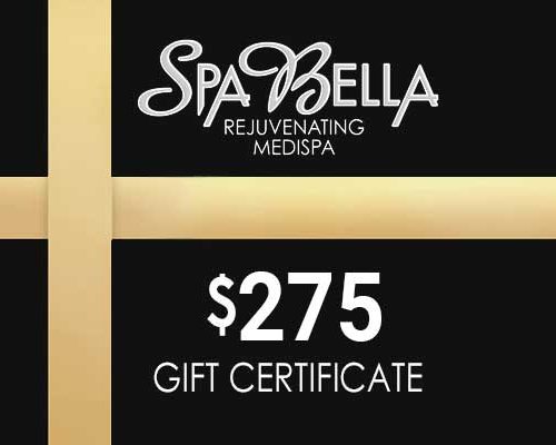 $275 Spa Bella Gift Certificate